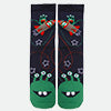 Chaussettes Anti-dérapantes Enfant Isotoner - Motif Pingouin, Coton, Pour La Maison - 5