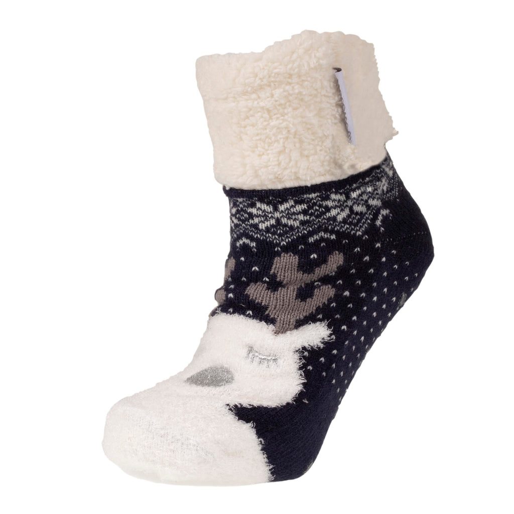 Chaussettes de Noël pour bébé avec un renne > Babystock