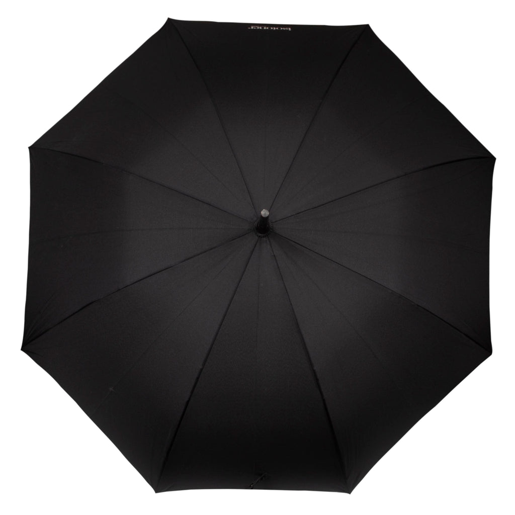 Parapluie canne homme résistant noir