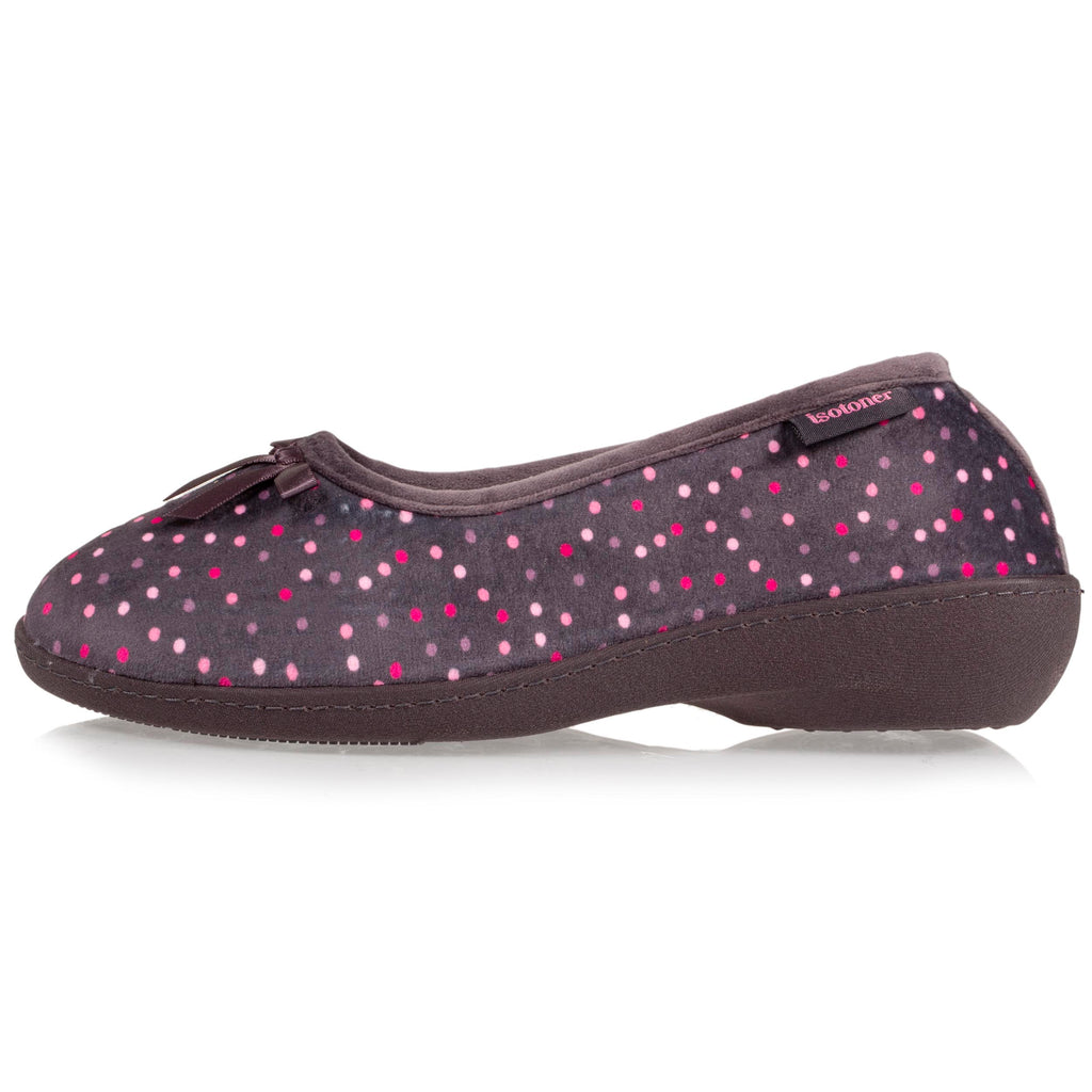 Chausson isotoner online femme avec talon