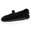 Chaussettes-chaussons Femme Sequins Ours noir - Isotoner