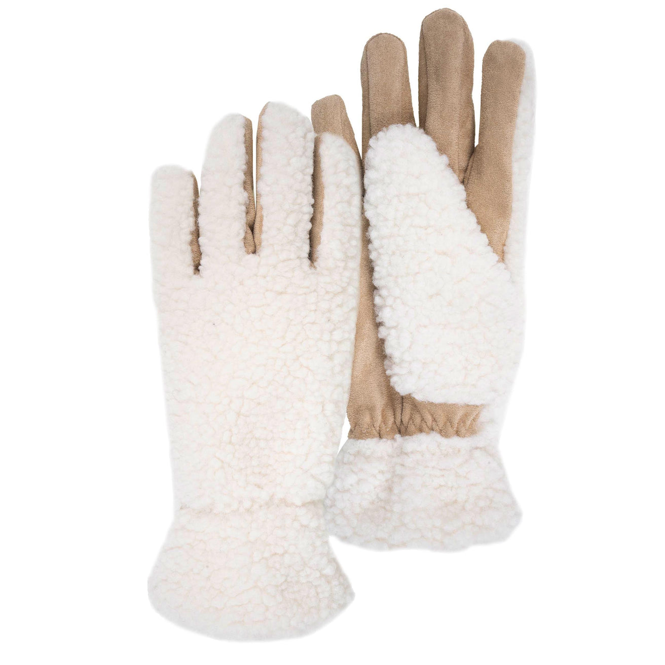 Gants Femme Crème sherpa