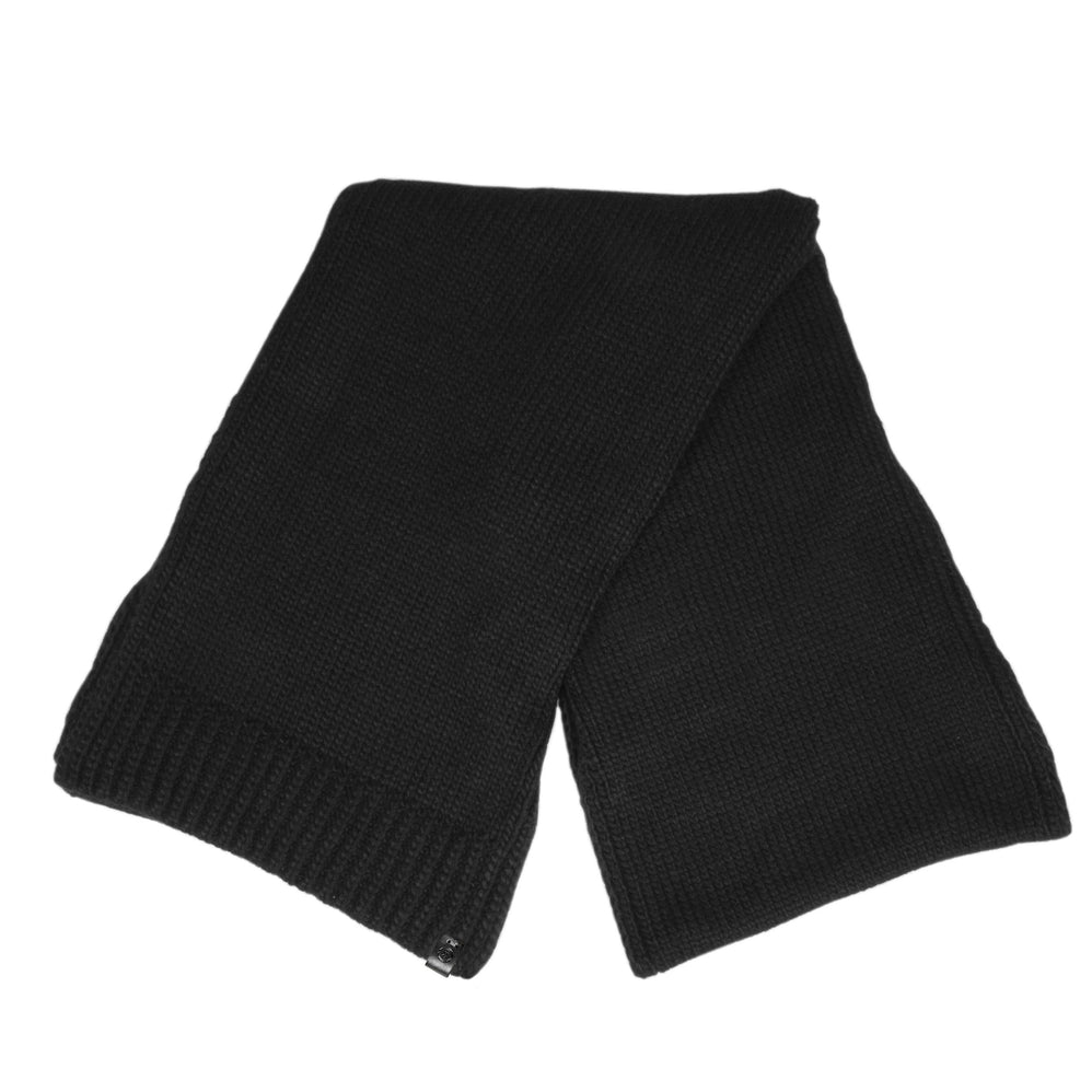 Écharpe Mixte Maille Noir - Isotoner
