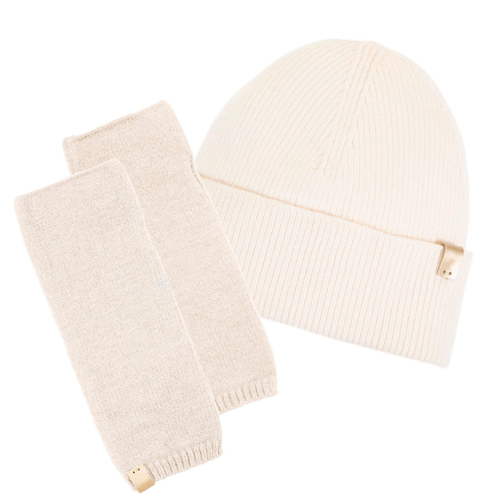 Mitaines Femme Maille longues Beige - Isotoner