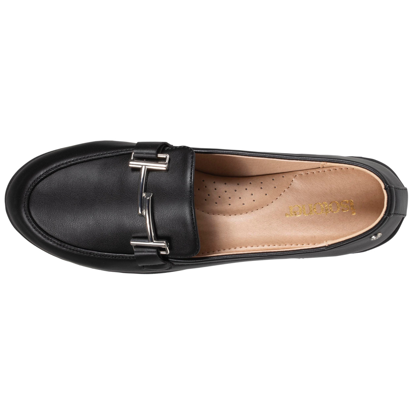 Mocassins Femme accessoire argenté