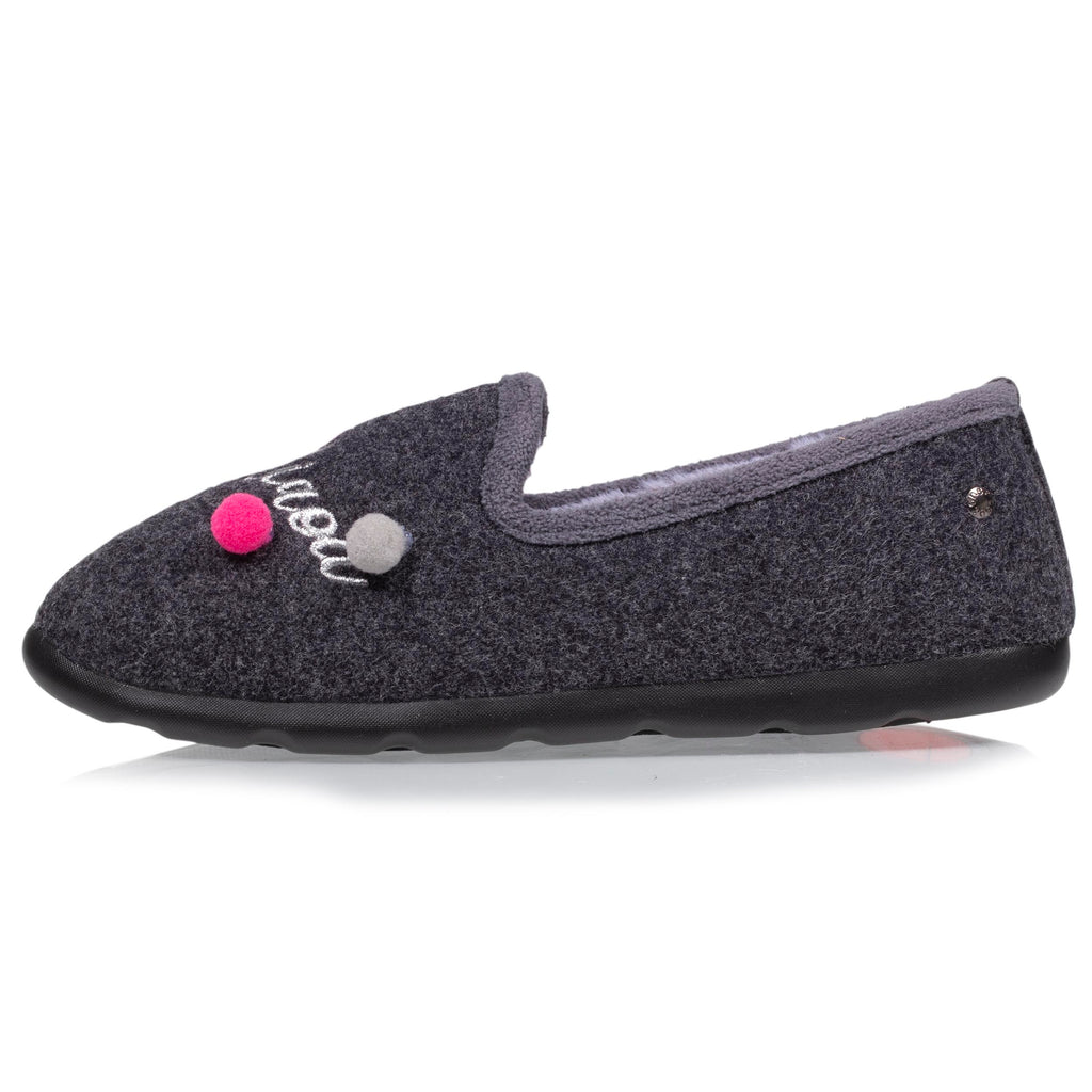 Chaussons Pantoufles Isotoner Femme - Semelle Ergonomique à Mémoire De Forme, Soutien De La Voûte Plantaire, Lavables (Charentaises) - 9