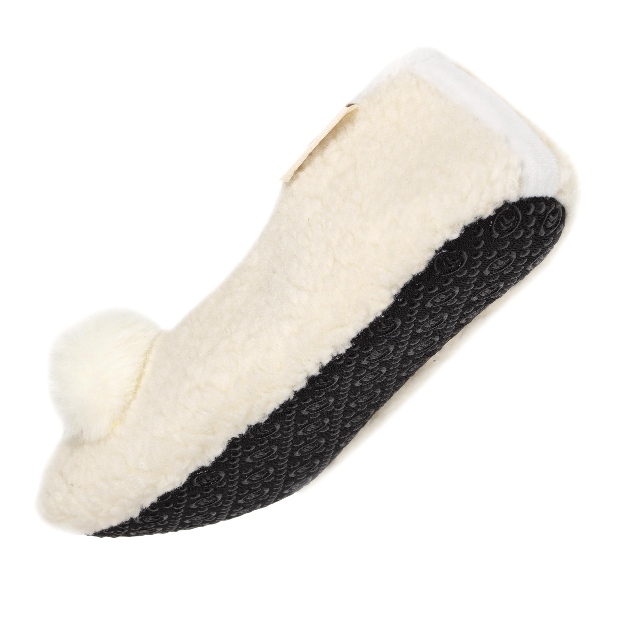 Chaussons Ballerines Isotoner Pour Fille - Sherpa Doux, Semelle Antidérapante, Taille 29/30 - 8