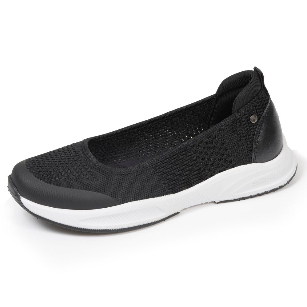 Ballerines Femme confort semelle sport Noir - Isotoner