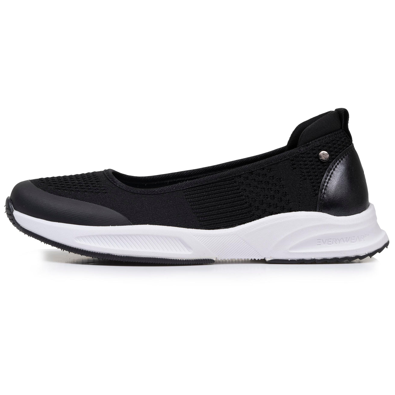 Ballerines Femme confort semelle sport Noir