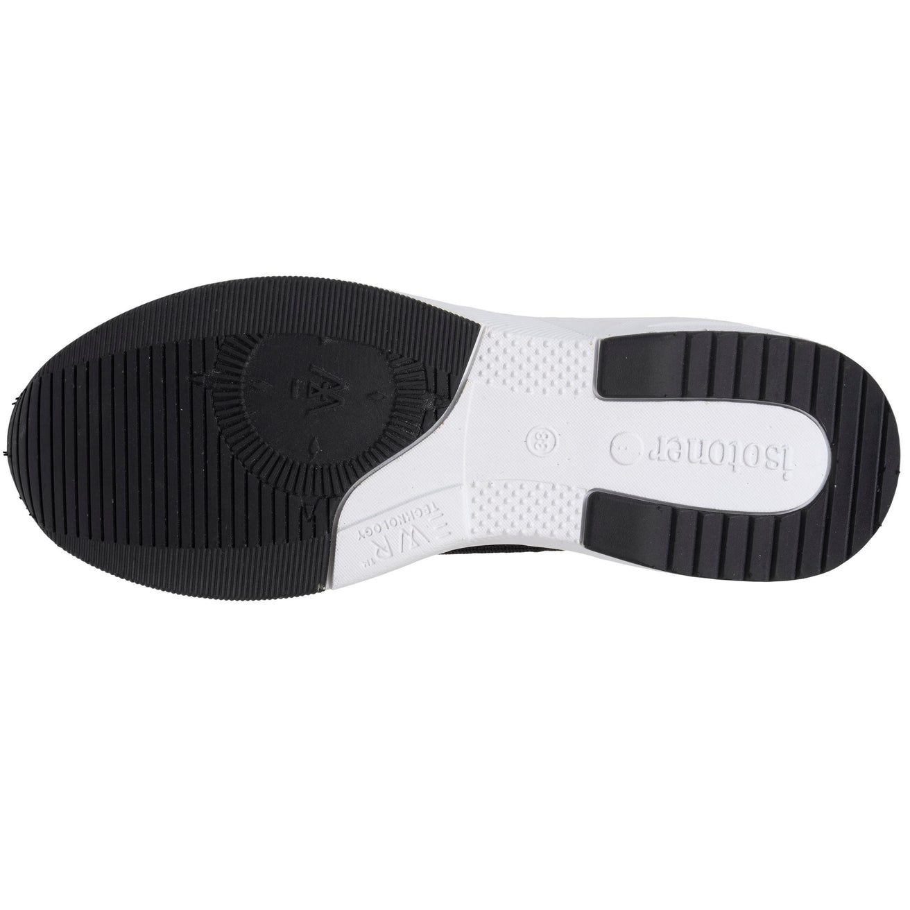 Ballerines Femme confort semelle sport Noir
