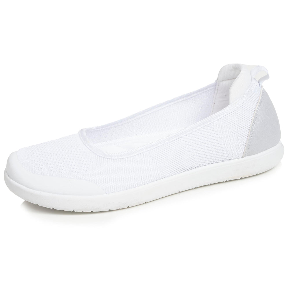 Ballerines Femme slip-on Blanc - Isotoner