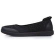 Ballerines Femme slip-on Lurex Noir