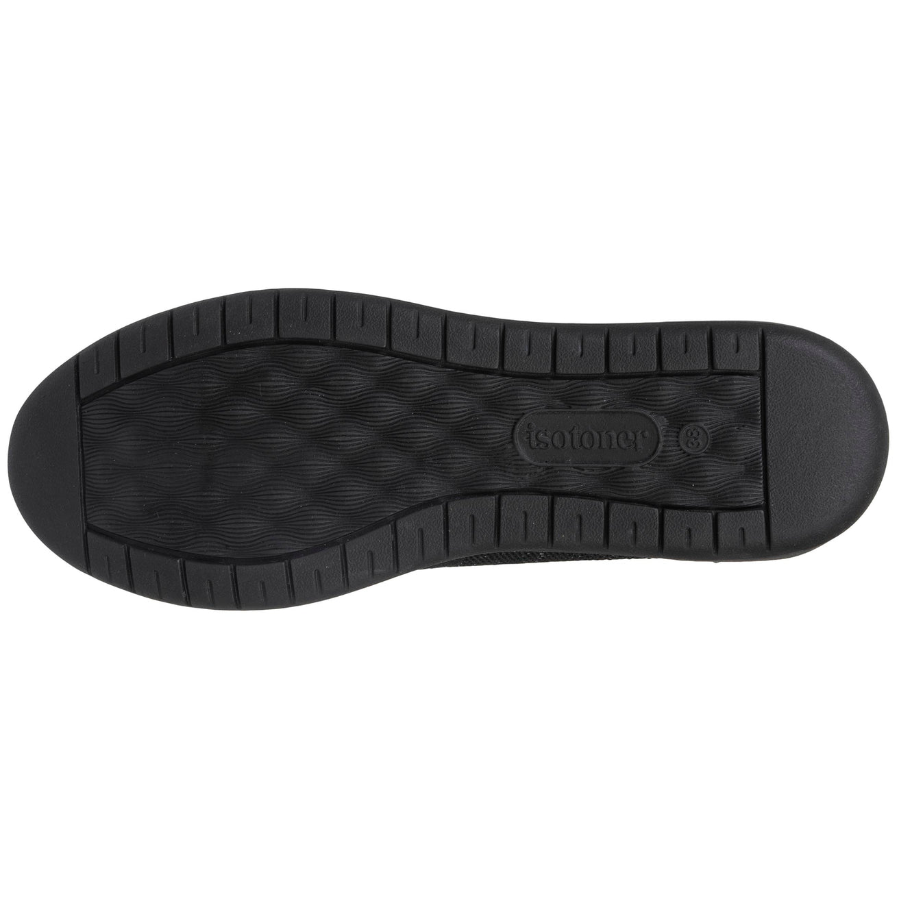 Ballerines Femme slip-on Lurex Noir