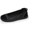 Ballerines-Femme-slip-on-Noir-Argent-Isotoner-94544_NAR_1