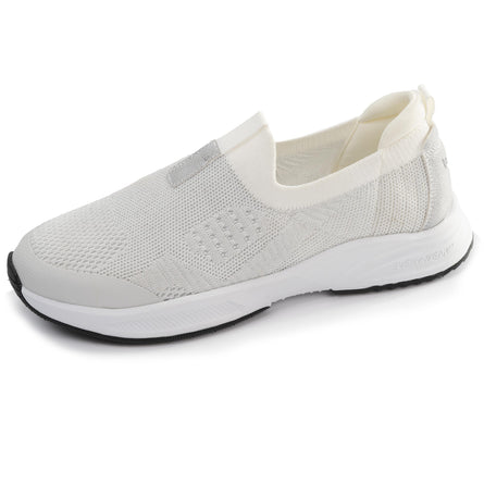 Baskets Femme slip-on sport Blanc lurex - Isotoner