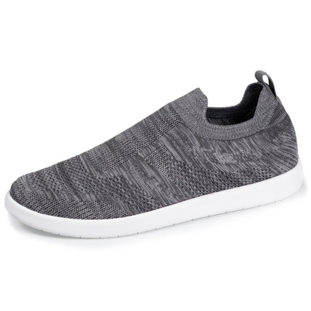 Baskets Confort Homme slip-on sport Gris - Isotoner