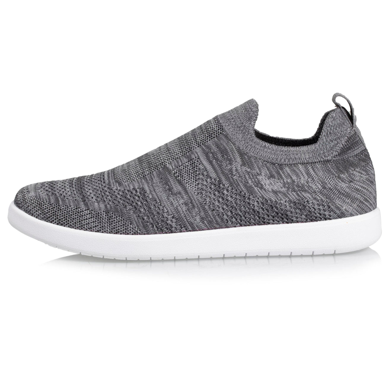 Baskets Confort Homme slip-on sport Gris Isotoner