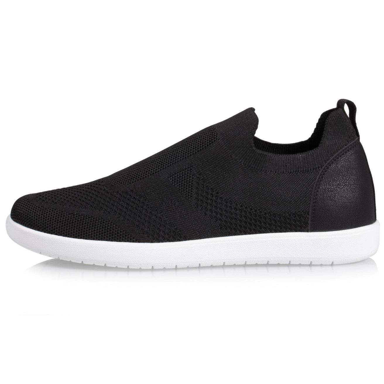 Baskets Confort Femme Slip-on Noir Isotoner