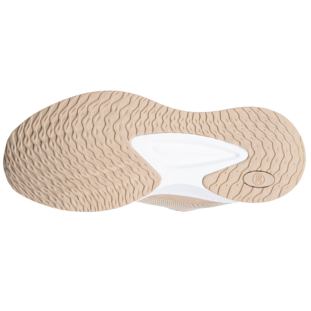 Baskets Femme Confort Beige/Léopard