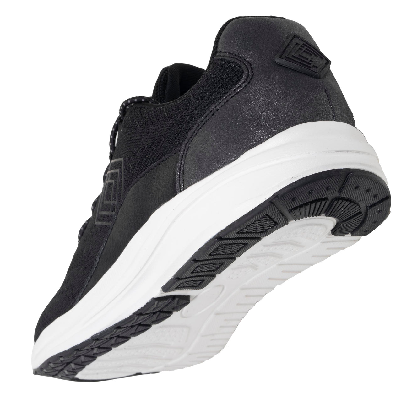 Baskets Femme Confort lacets Noir