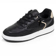 Baskets Femme détail zip Noir