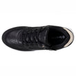 Baskets Femme détail zip Noir