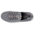 Baskets Femme slip-on talon plateforme Gris