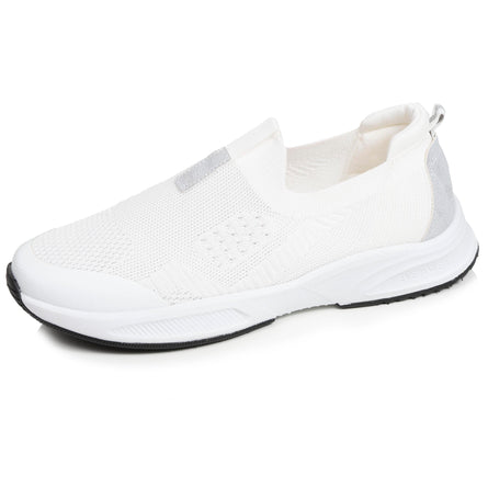 Baskets Femme slip-on sport Blanc - Isotoner