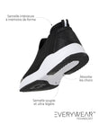 Baskets Femme slip-on sport Noir