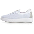 Baskets Femme slip-on talon plateforme Blanc