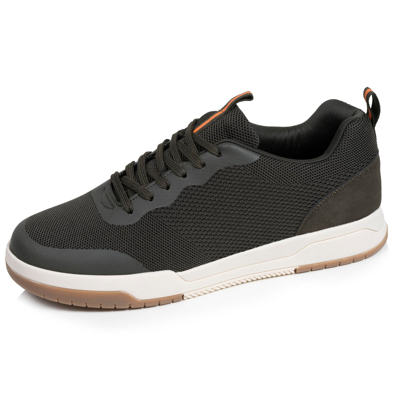 Baskets Homme à lacets Kaki