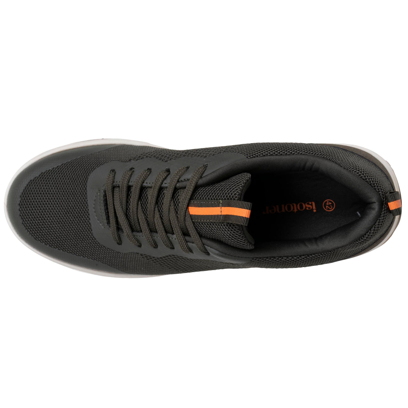 Baskets Homme à lacets Kaki