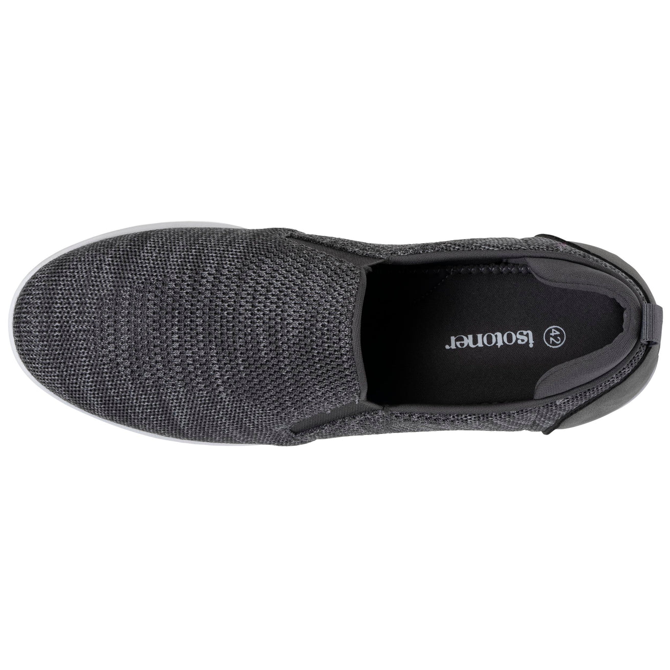 Baskets Homme slip-on Gris