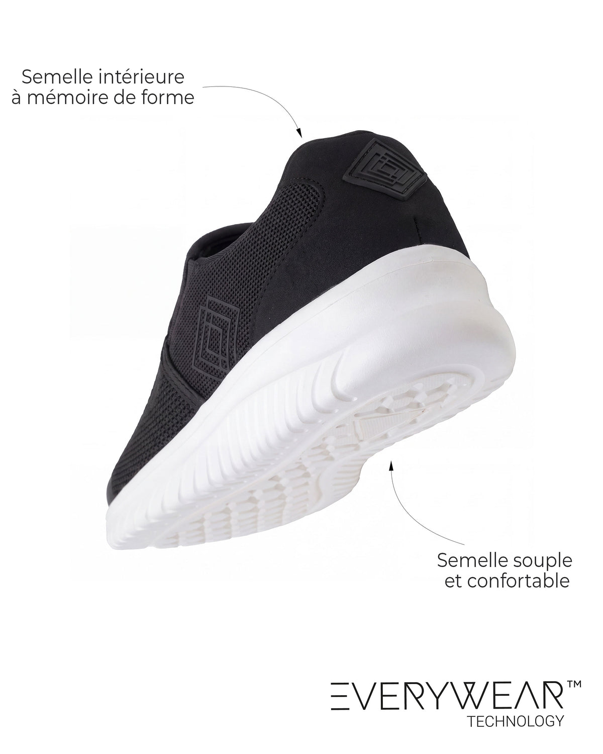 Baskets Homme slip-on Marine