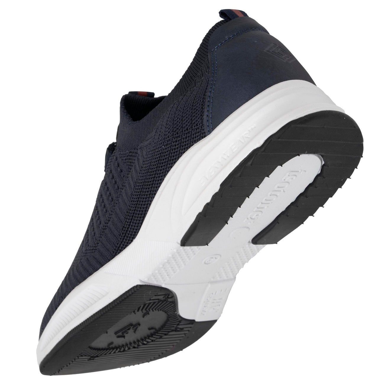 Baskets Homme slip-on lacets Marine foncé