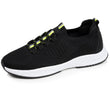 Basket Confort Homme slip-on Noir/jaune