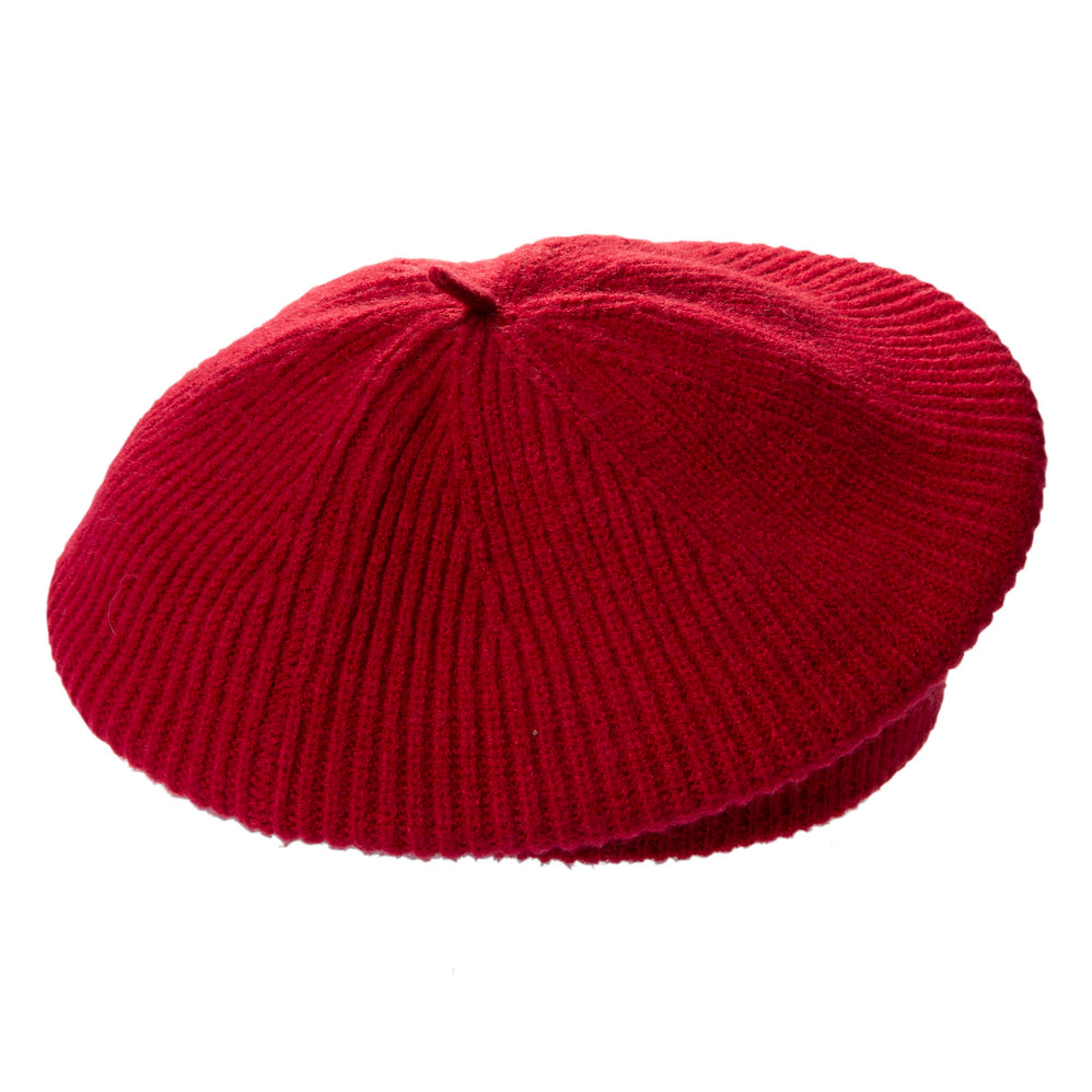 Béret Femme maille Ultra-doux Rouge - Isotoner