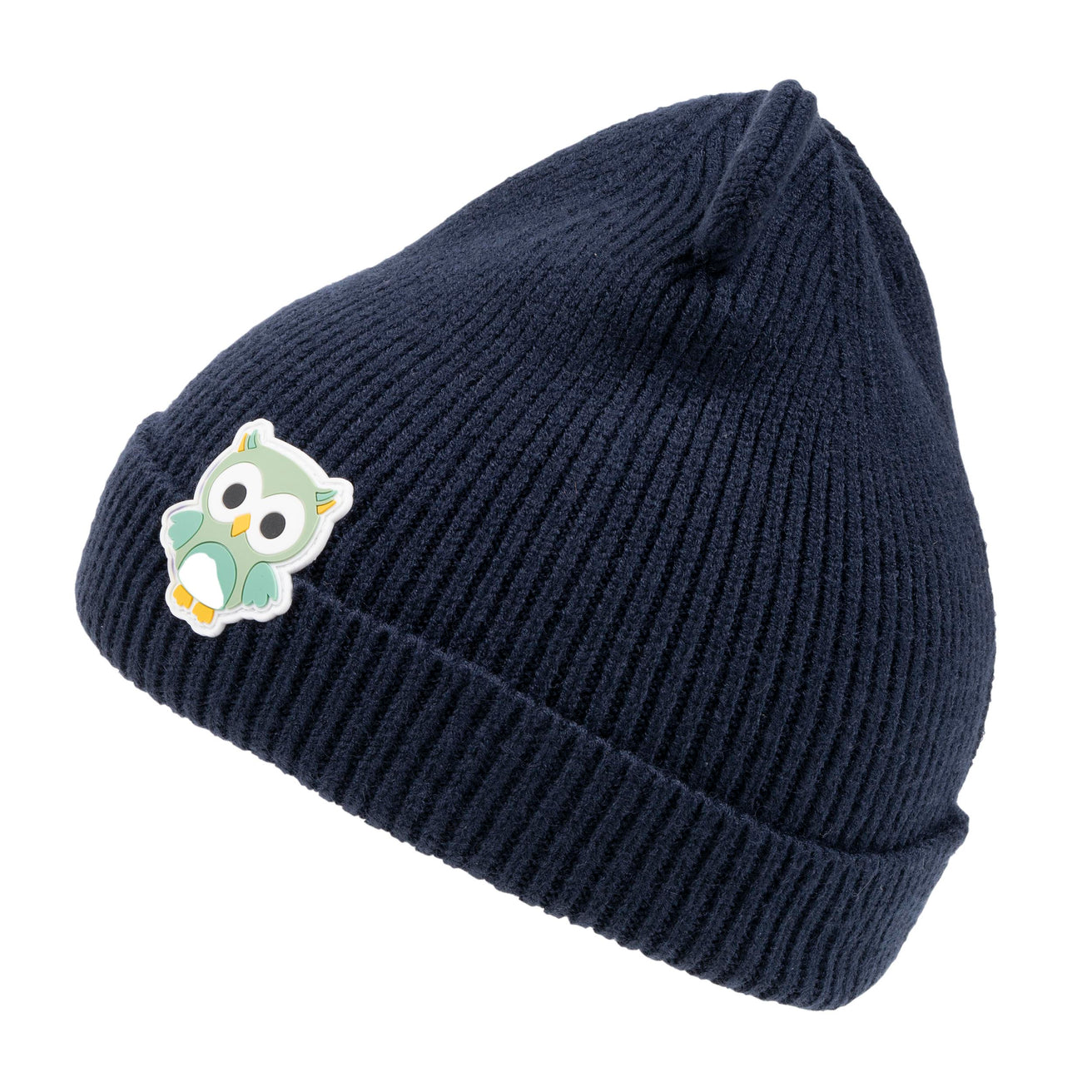 Bonnet Enfant 2/4 ans oreilles Marine hibou