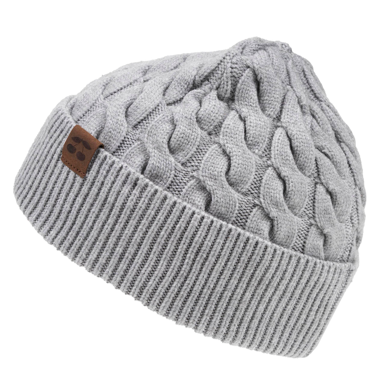 Bonnet Enfant maille Soft Touch Gris