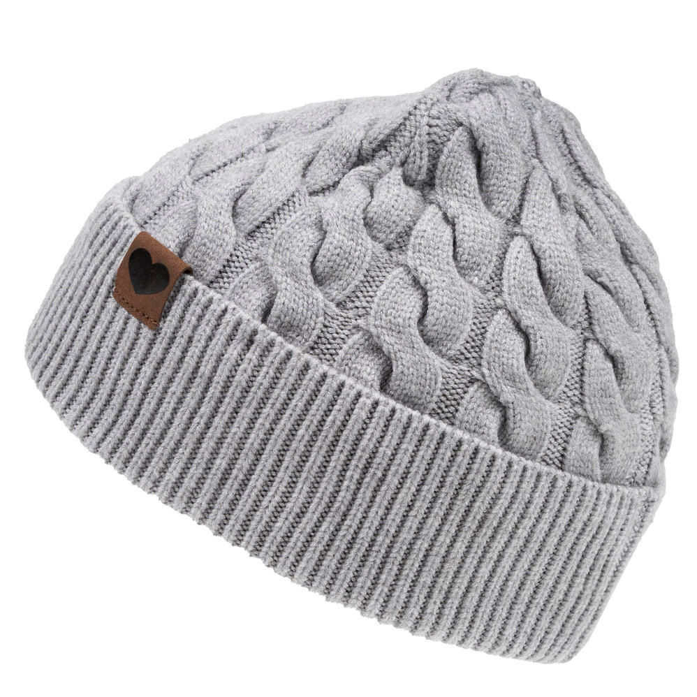 Bonnet Enfant 6/12 ans maille Ultra-doux Gris - Isotoner