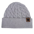 Bonnet Enfant 6/12 ans maille Ultra-doux Gris