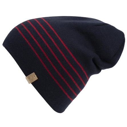 Bonnet Femme Soft Touch Marine rayures - Isotoner