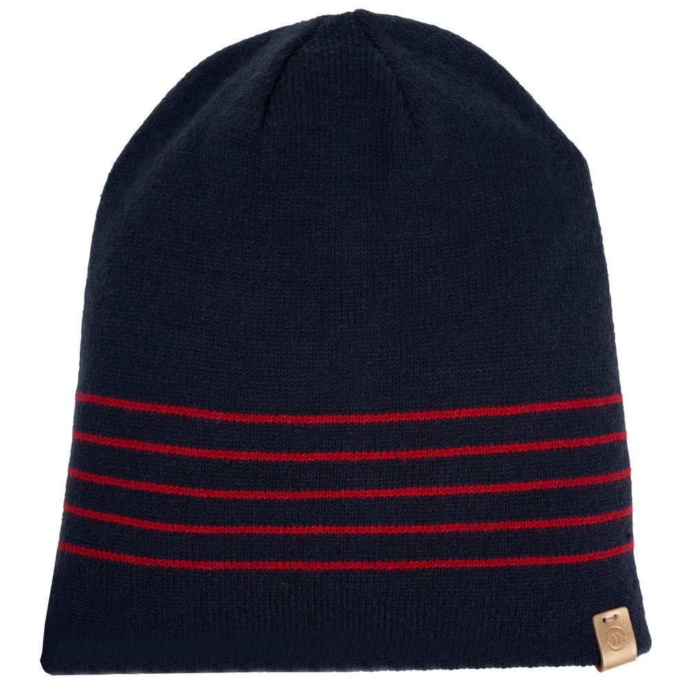 Bonnet Femme Ultra-doux Marine rayures - Isotoner