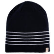 Bonnet Femme Soft Touch Noir rayures