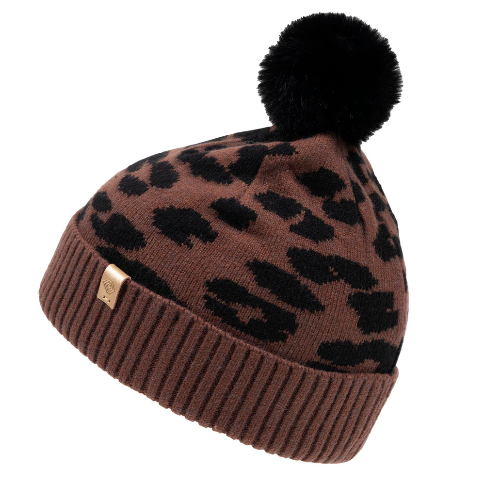 Bonnet Femme à motif Léopard Ultra-doux - Isotoner