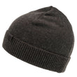 Bonnet Homme court à revers Taupe
