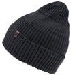 Bonnet Homme maille recyclée côtelée Gris