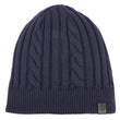 Bonnet Homme torsades marine