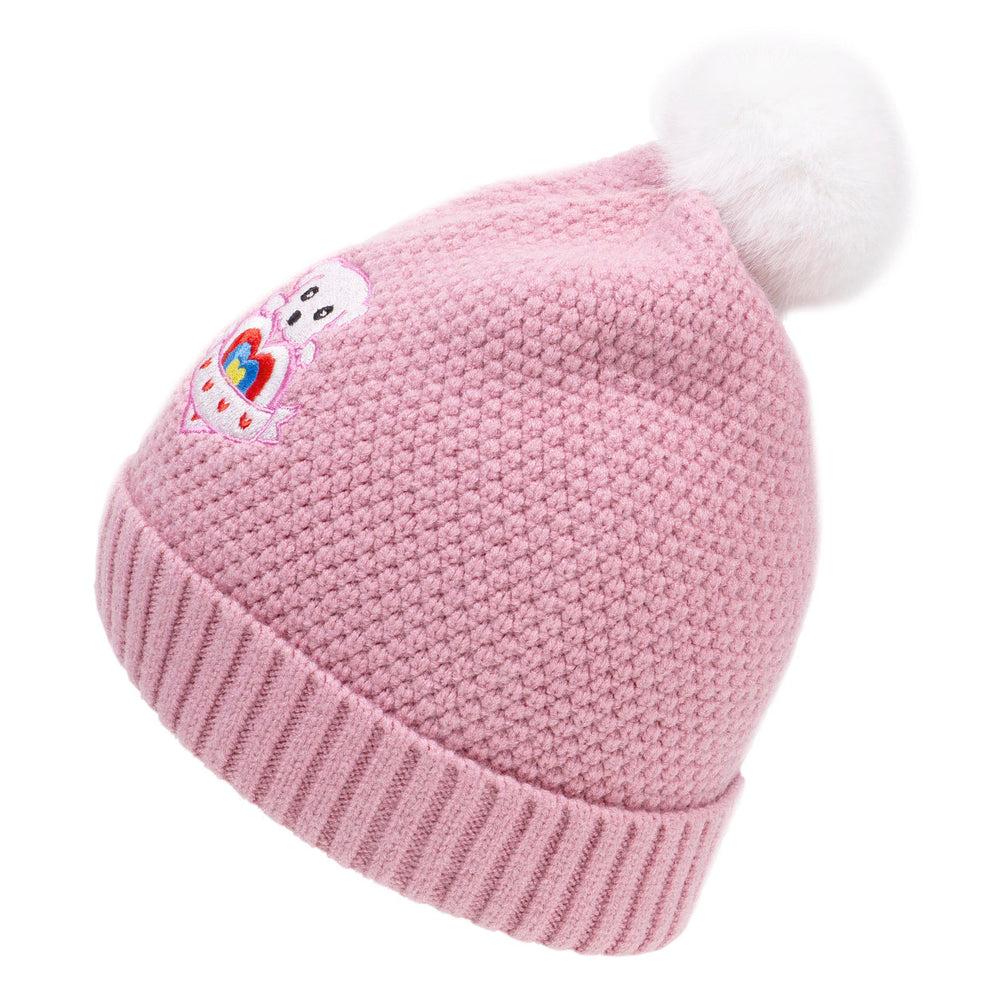 Bonnet Enfant 6/8 ans Ultra-doux Rose - Isotoner