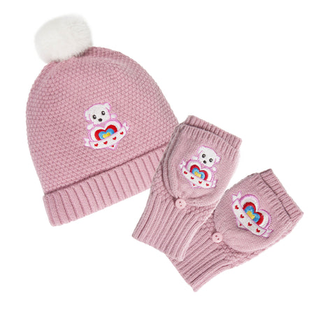 Bonnet Enfant 6/8 ans Soft Touch Rose - Isotoner